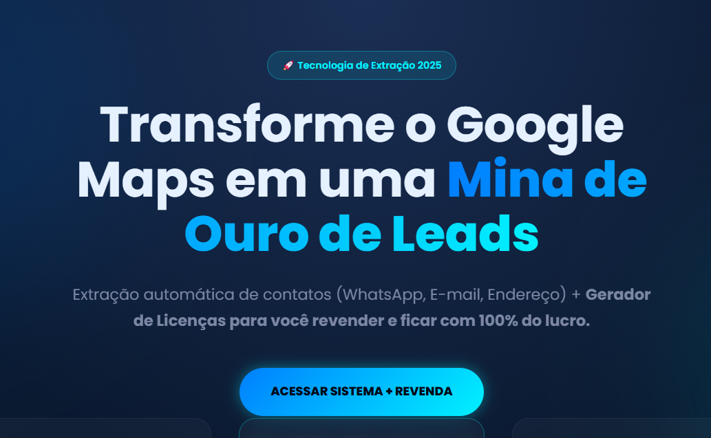 Imagem de Extrator de Leads